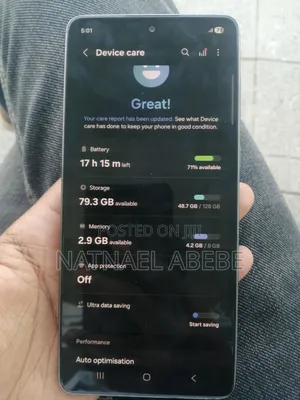 Photo - Samsung Galaxy A73 5G 128 GB Black