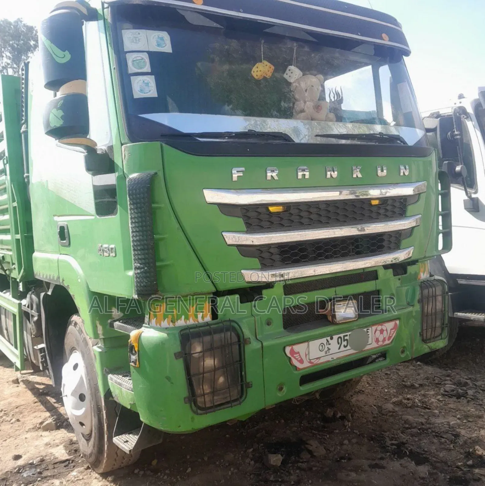 ፍራንኩን ካሶኒ •2018 •95 ሽ ታርጋ •አልፈታም