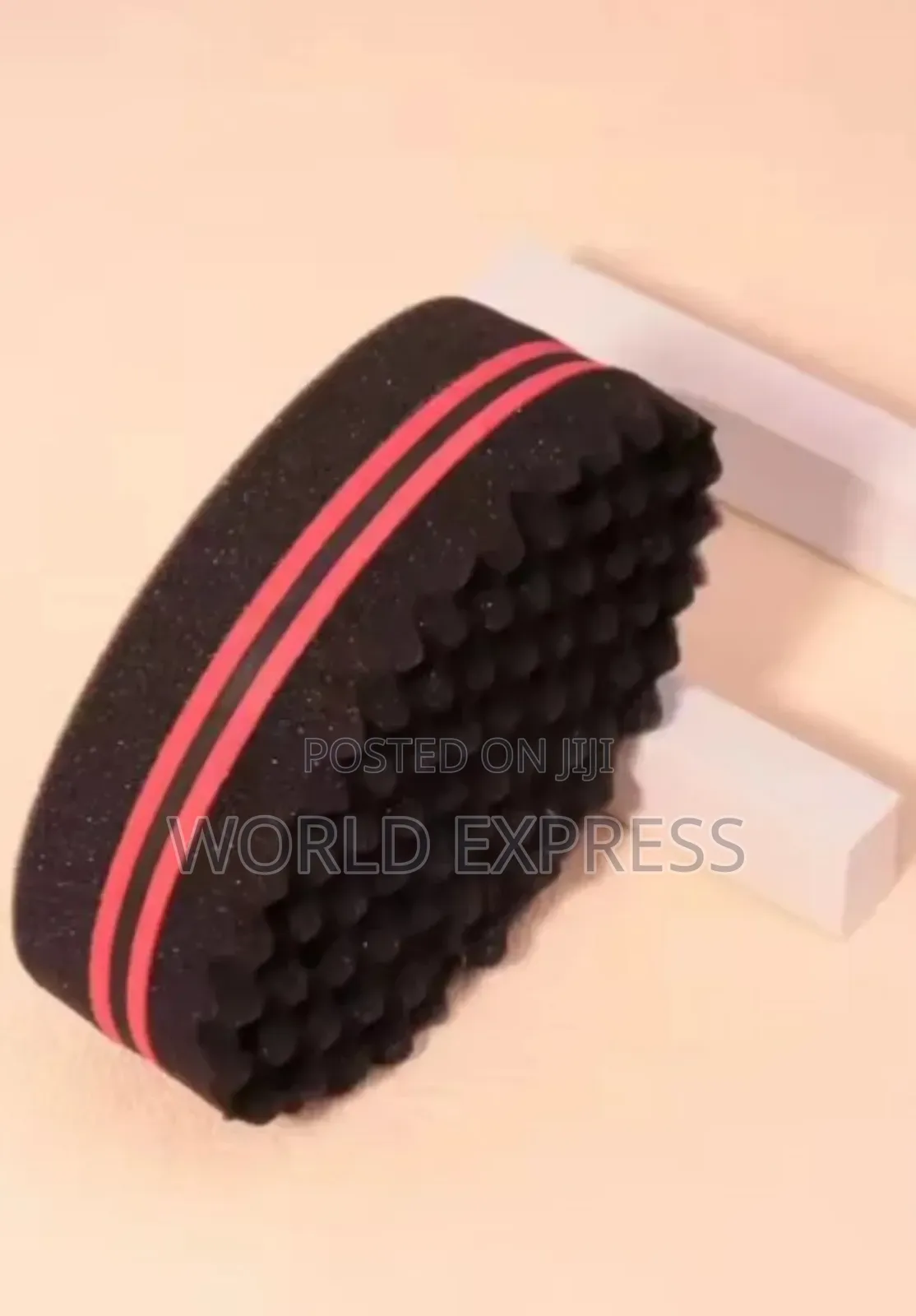 Double-Side Magic Twist Hair Brush Sponge Brush Natural Afro Ciol Wave