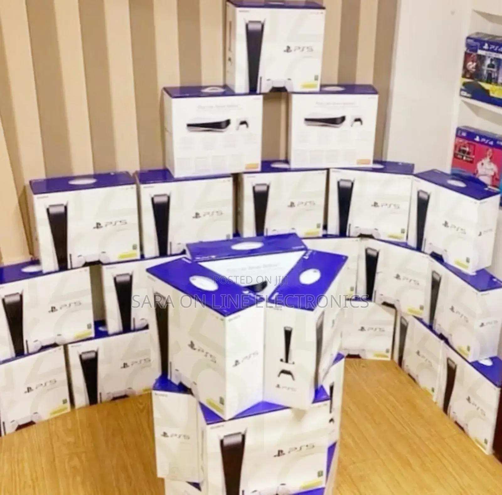 Play-Sation 5 (Ps-5) New Backed 3 Yeara Warranty Free Delivery