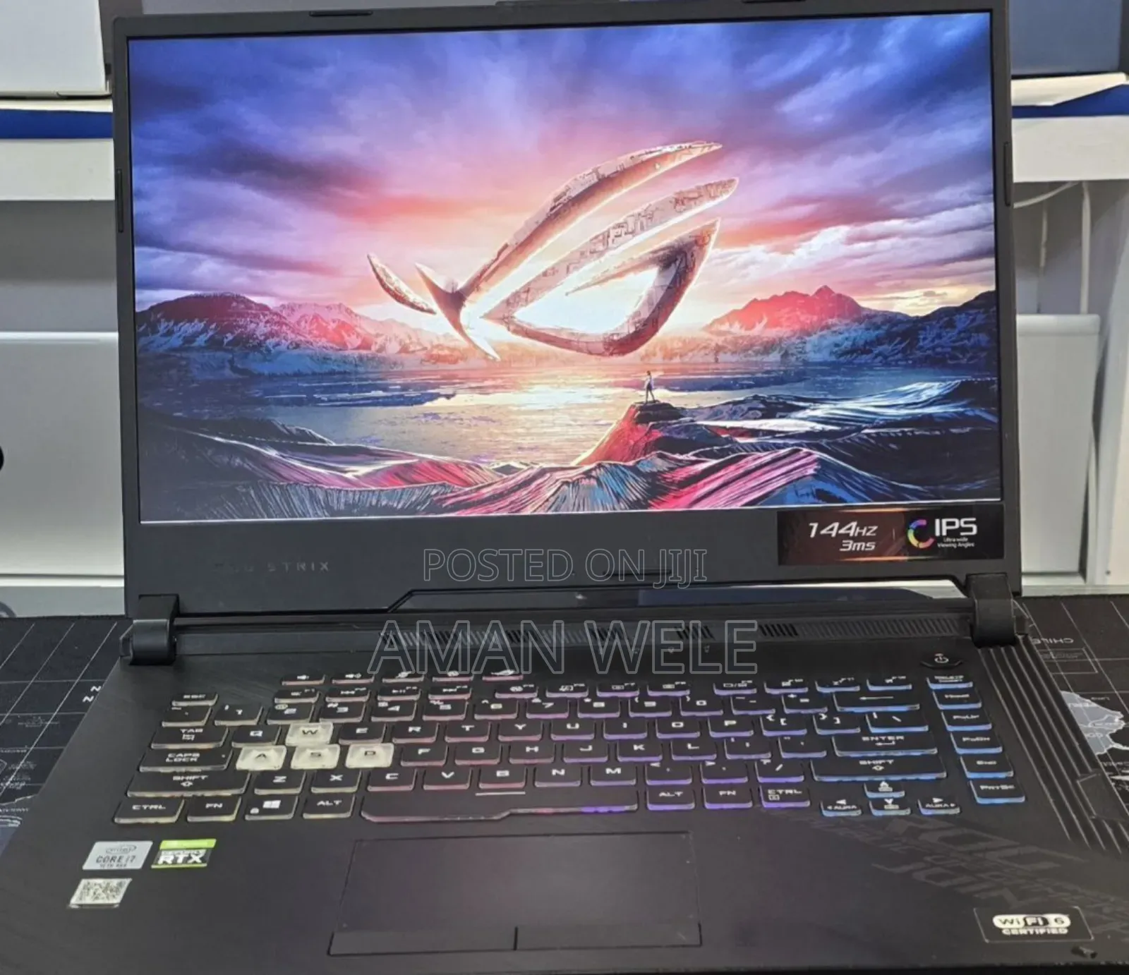 New Laptop Asus ROG Strix G15 16GB Intel Core I7 SSD 1T