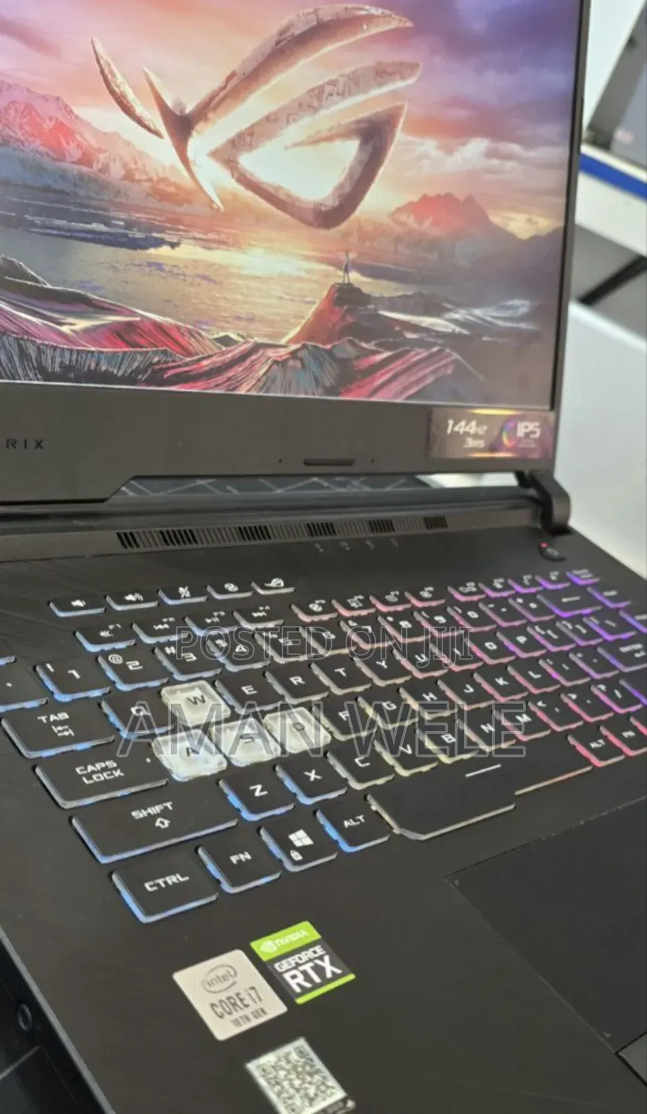 New Laptop Asus ROG Strix G15 16GB Intel Core I7 SSD 1T