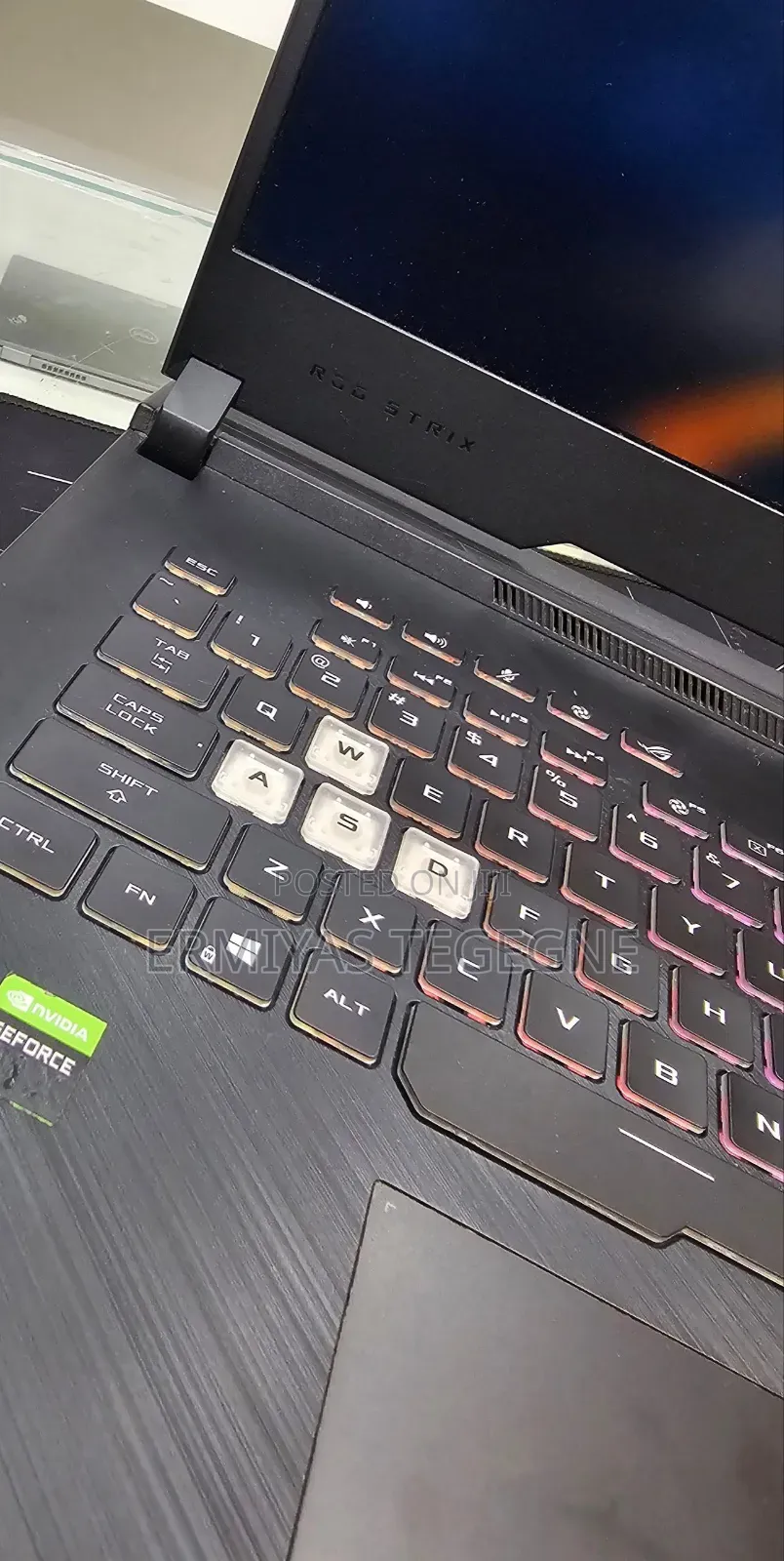 New Laptop Asus ROG Strix G15 16GB Intel Core I7 SSD 1T