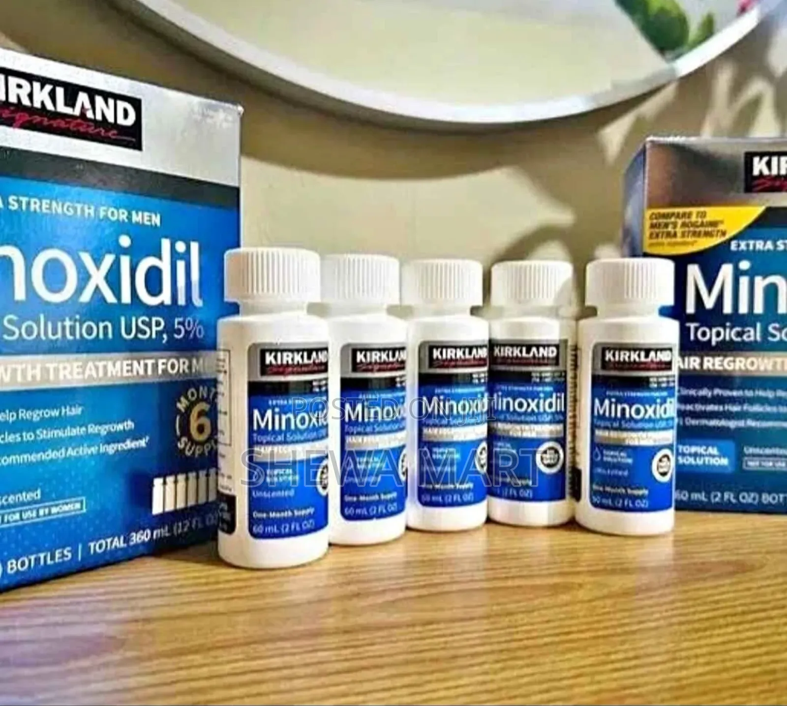 Kirkland Minoxidil 6 Month Supply For Beards and Hair Growth