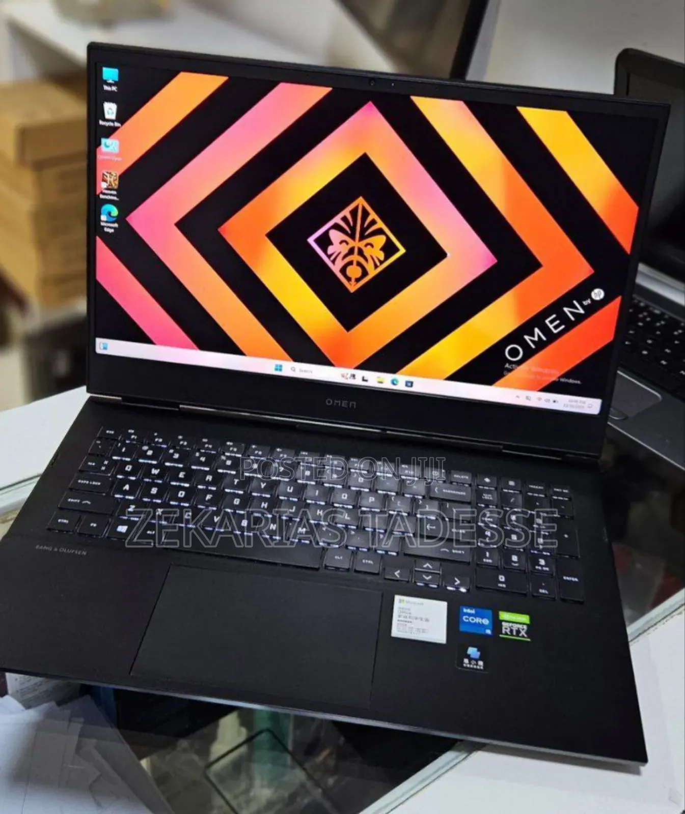 New Laptop HP Omen 16 16GB Intel Core I5 SSD 512GB