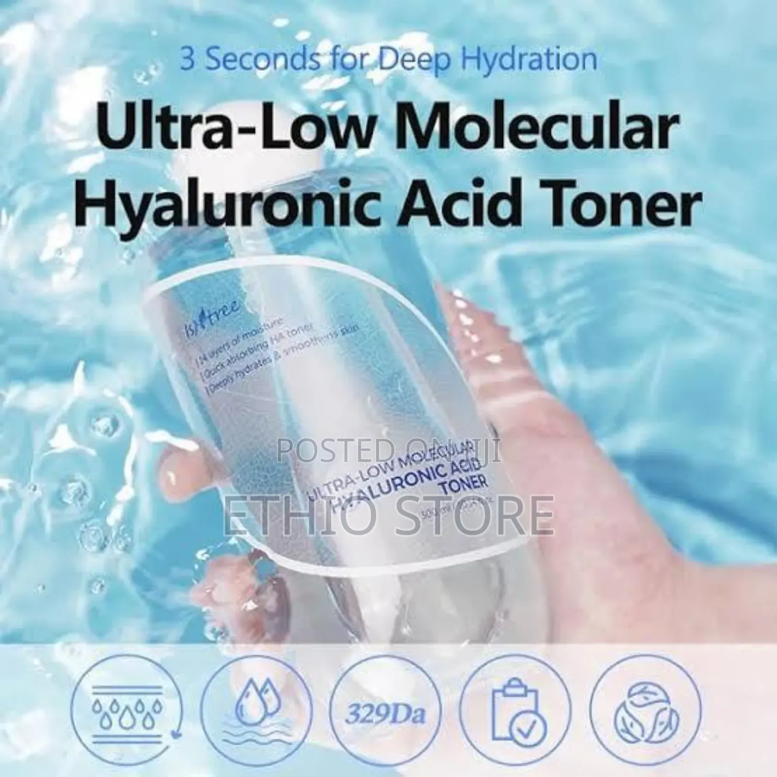 Istree Ultra Low Molecular Hyaluronic Acid Toner