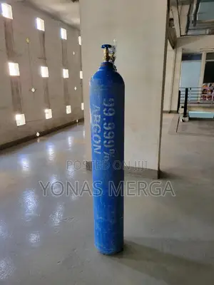 Photo - Medical Oxygen Cylinder. It Is a Pressurized Container