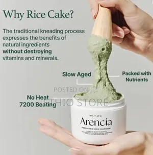 Arencia Fresh Green Rice Mochi Cleanser