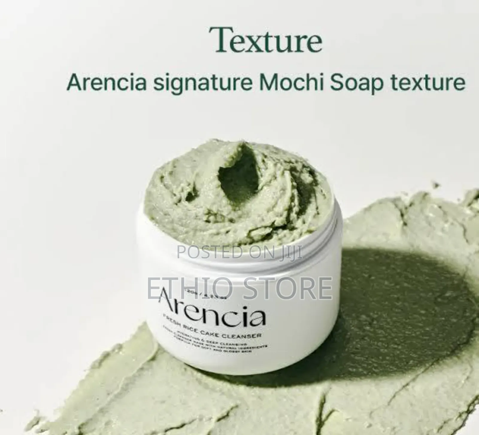Arencia Fresh Green Rice Mochi Cleanser