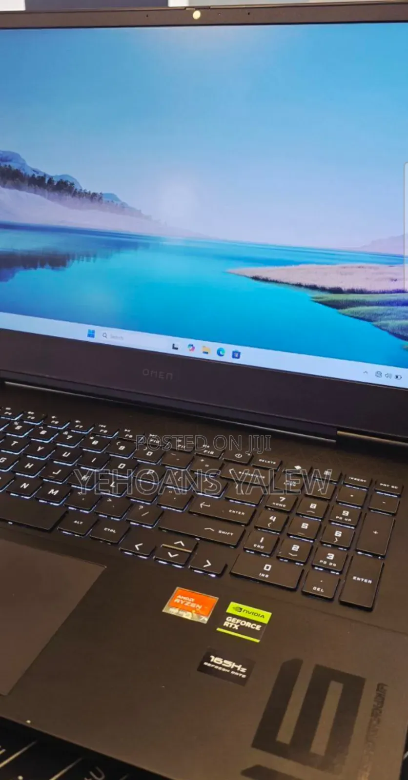 New Laptop HP Omen 16 16GB AMD Ryzen 7 SSD 1T