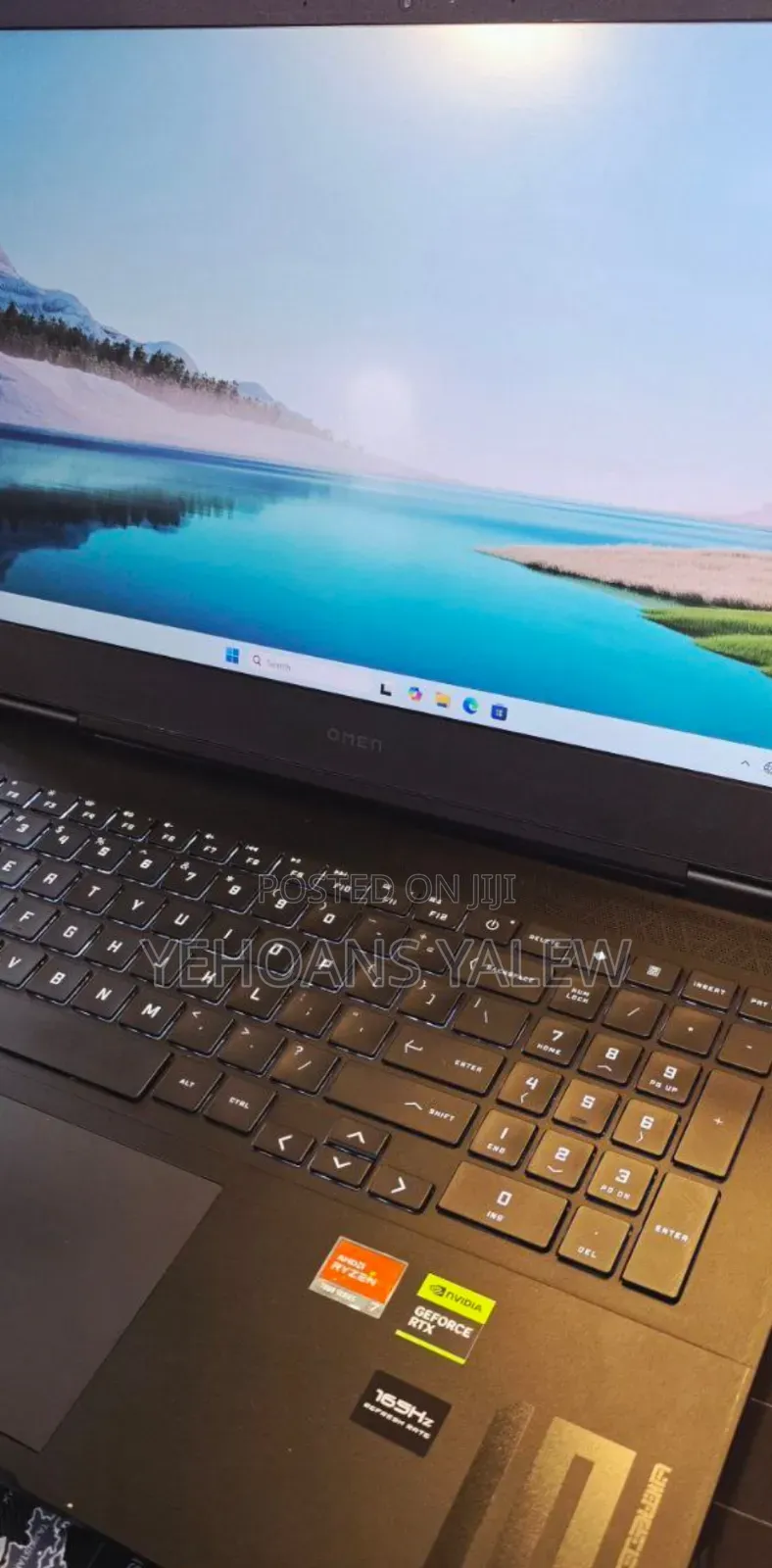 New Laptop HP Omen 16 16GB AMD Ryzen 7 SSD 1T