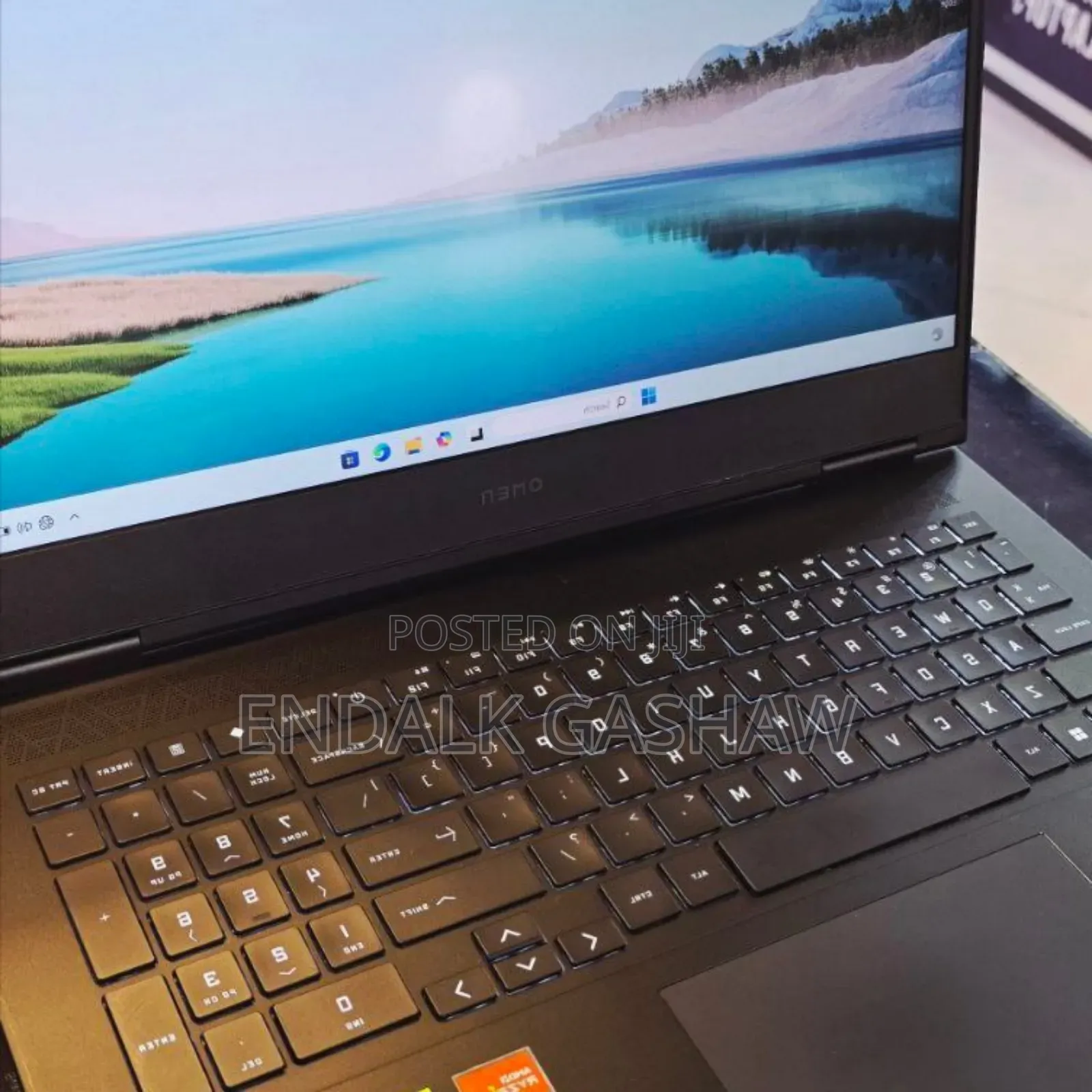 New Laptop HP Omen 16 16GB AMD Ryzen 7 SSD 1T