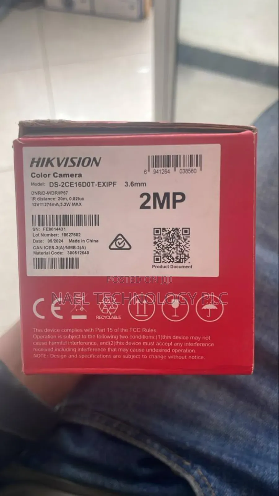 Hikvision 2mp Analog Camera
