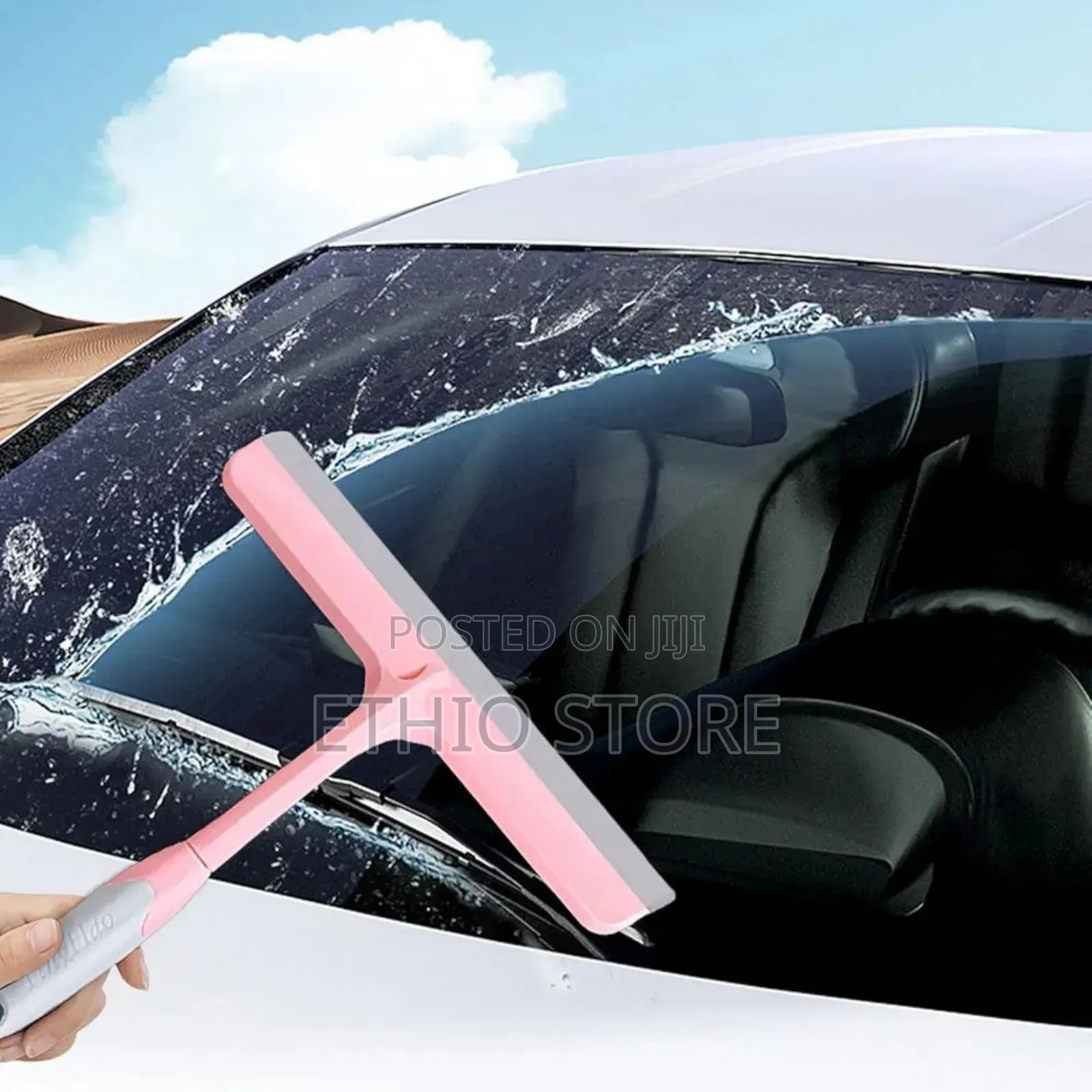 Non-slip Hand-held Plastic Squeegee