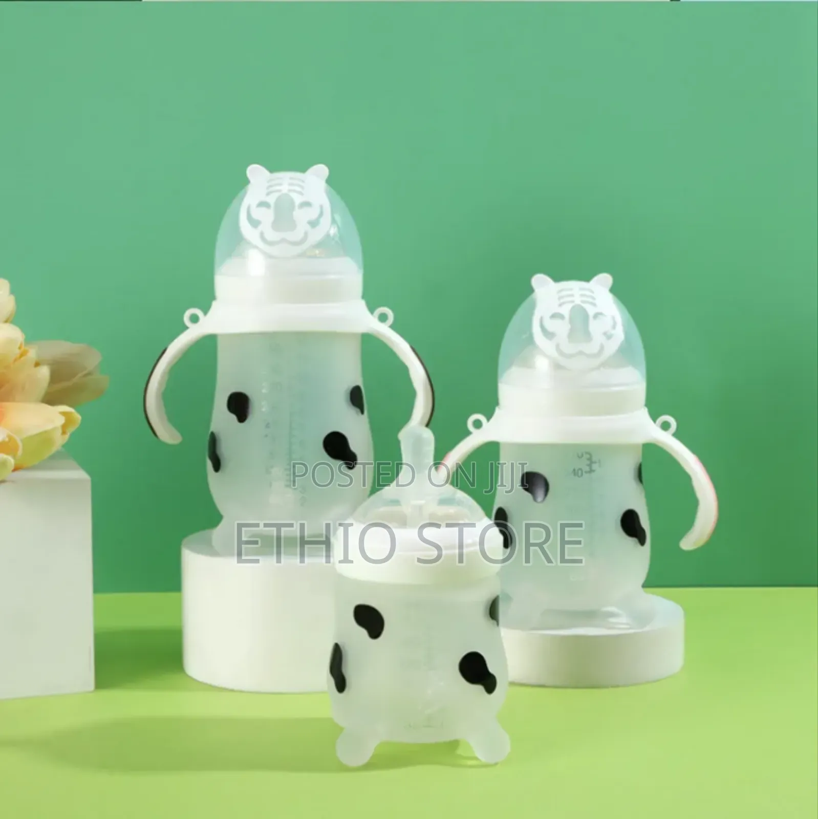 Algo 330ml Silicone Feeding Bottle