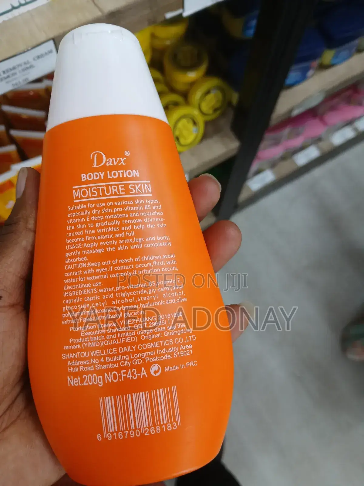 Davx Cream C21 Body Lotion