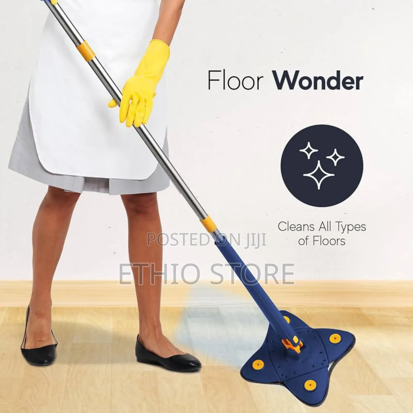 360° Rotating Self Squeez Mop