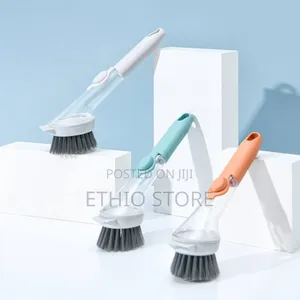 Photo - Kitchen Dish Brush With Soap Dispenser