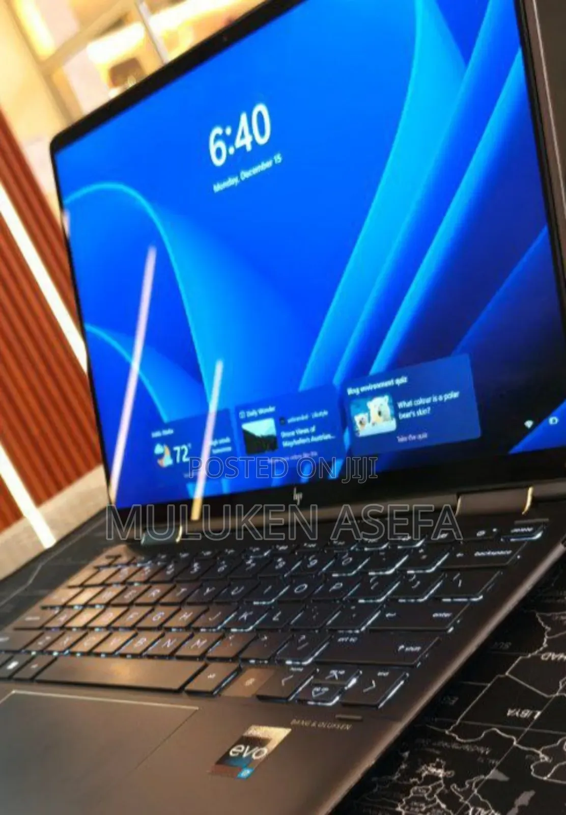 New Laptop HP Spectra 13 16GB Intel Core I7 SSD 1T