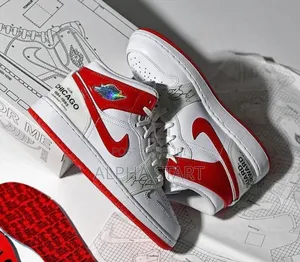 Photo - #Nike Air #Jordan 1 #Mid Rookie Season "#Chicago Bulls" Men's