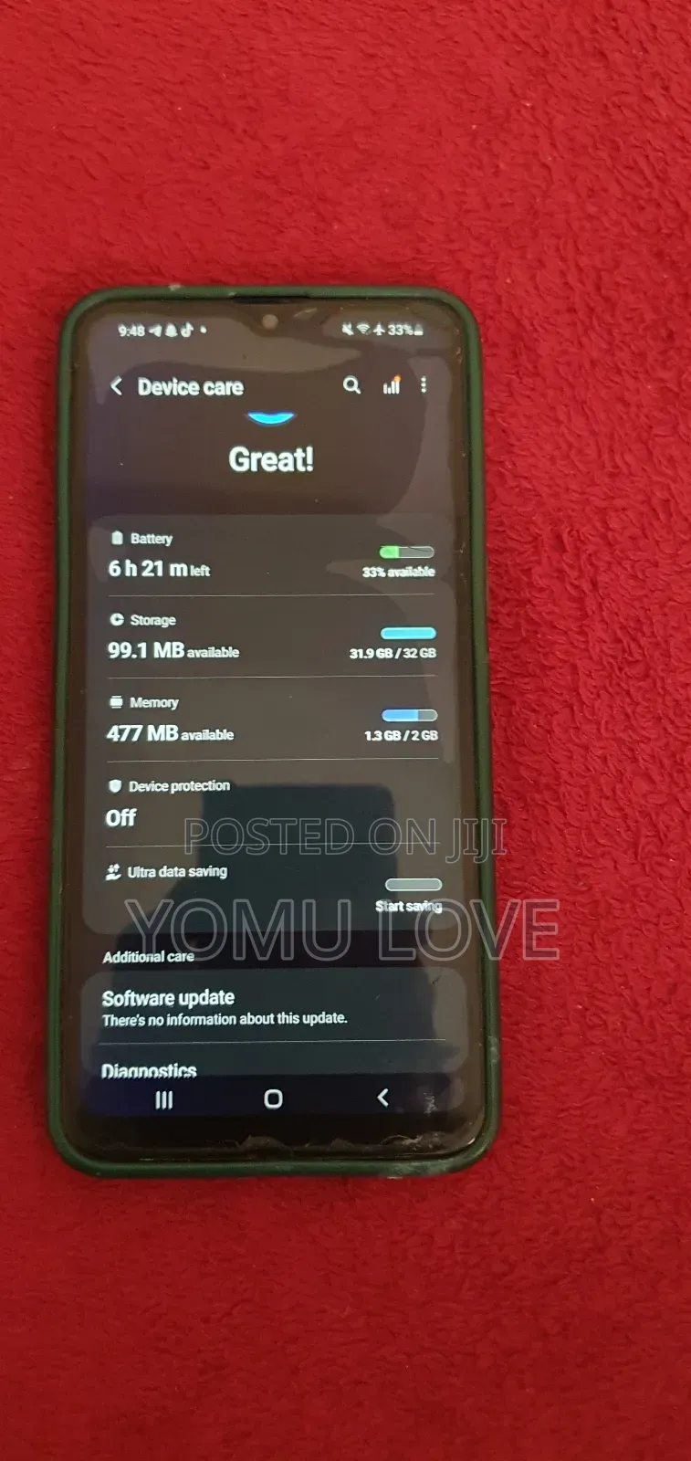 Samsung Galaxy A10s 32 GB Black