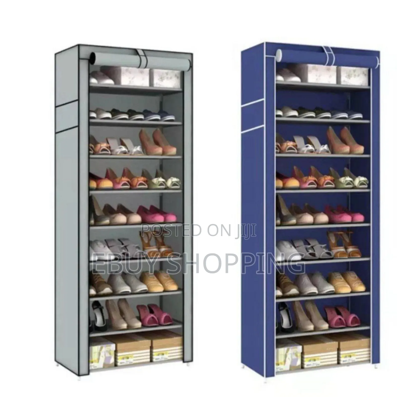 Max Capacity Steel Frame Shoe Rack
