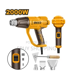Photo - Ingco 2000w Ergonomic Heat Gun With Safety Shut-Off