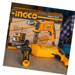 Photo - High-Power 850w Impact Drill for Concrete, Brick, Wood, and Metal