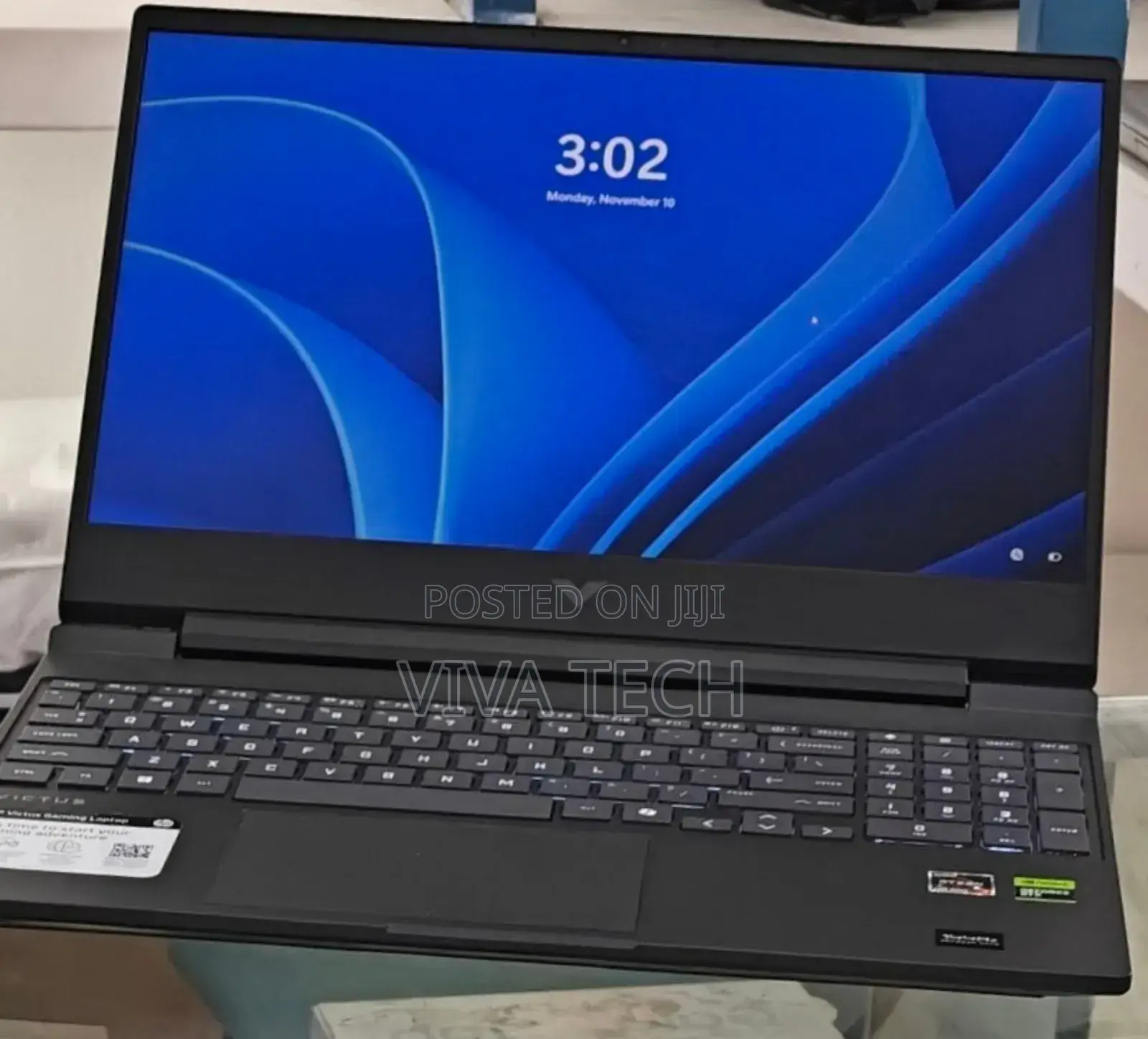 New Laptop HP Victus 15 16GB AMD Ryzen 7 SSD 512GB
