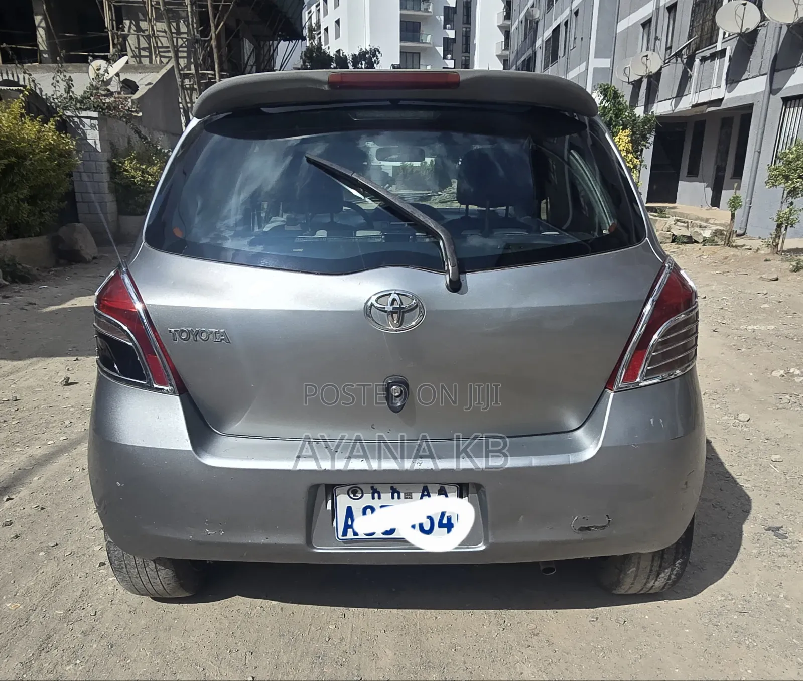 Toyota Yaris 2007 Gray
