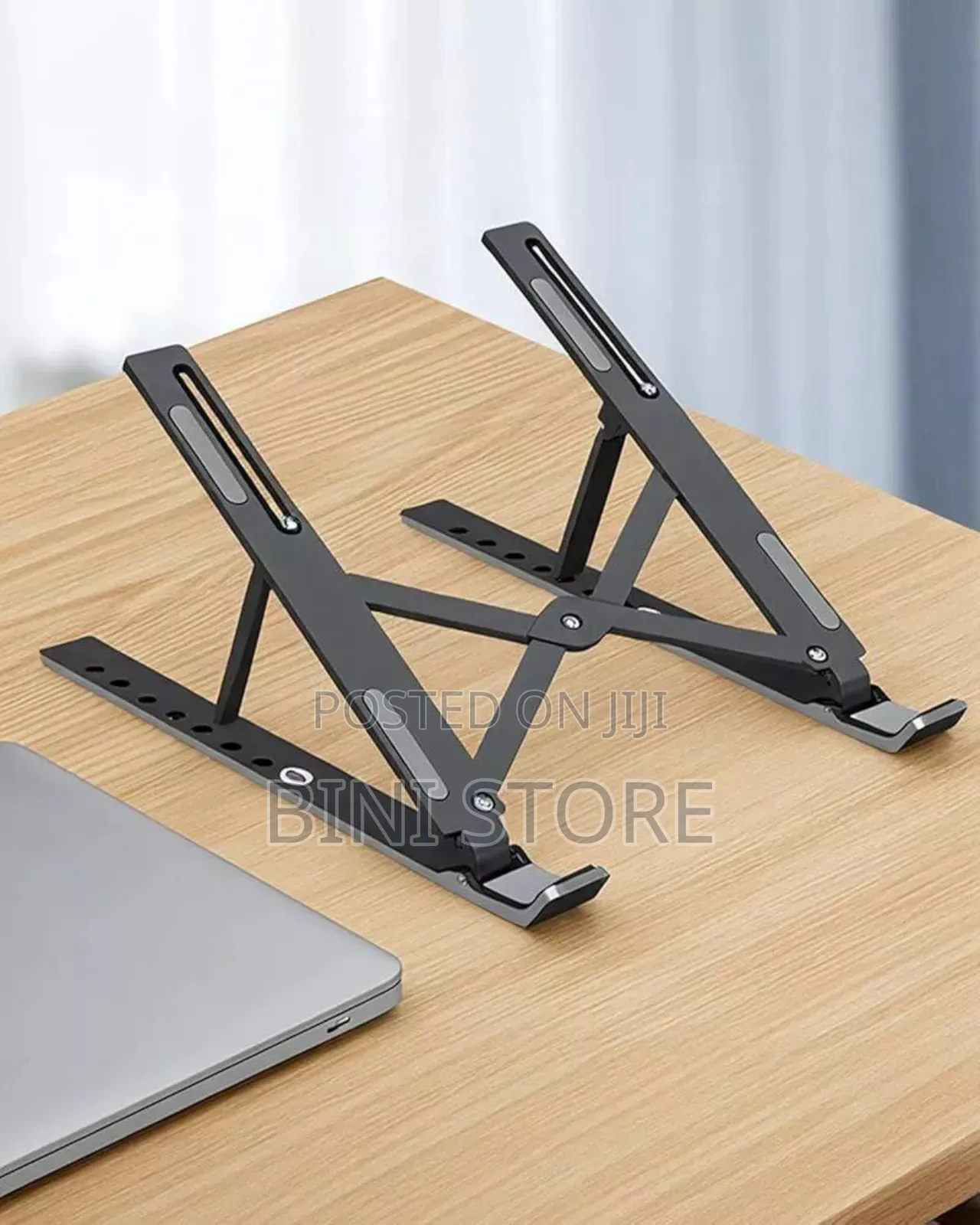 Foldable Height Adjustable Metal Frame Laptop Stand