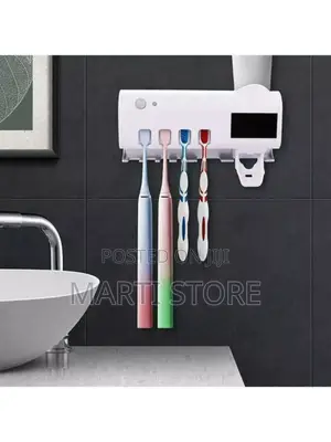 Multi Functional Toothbrush Sterilizer Dispenser