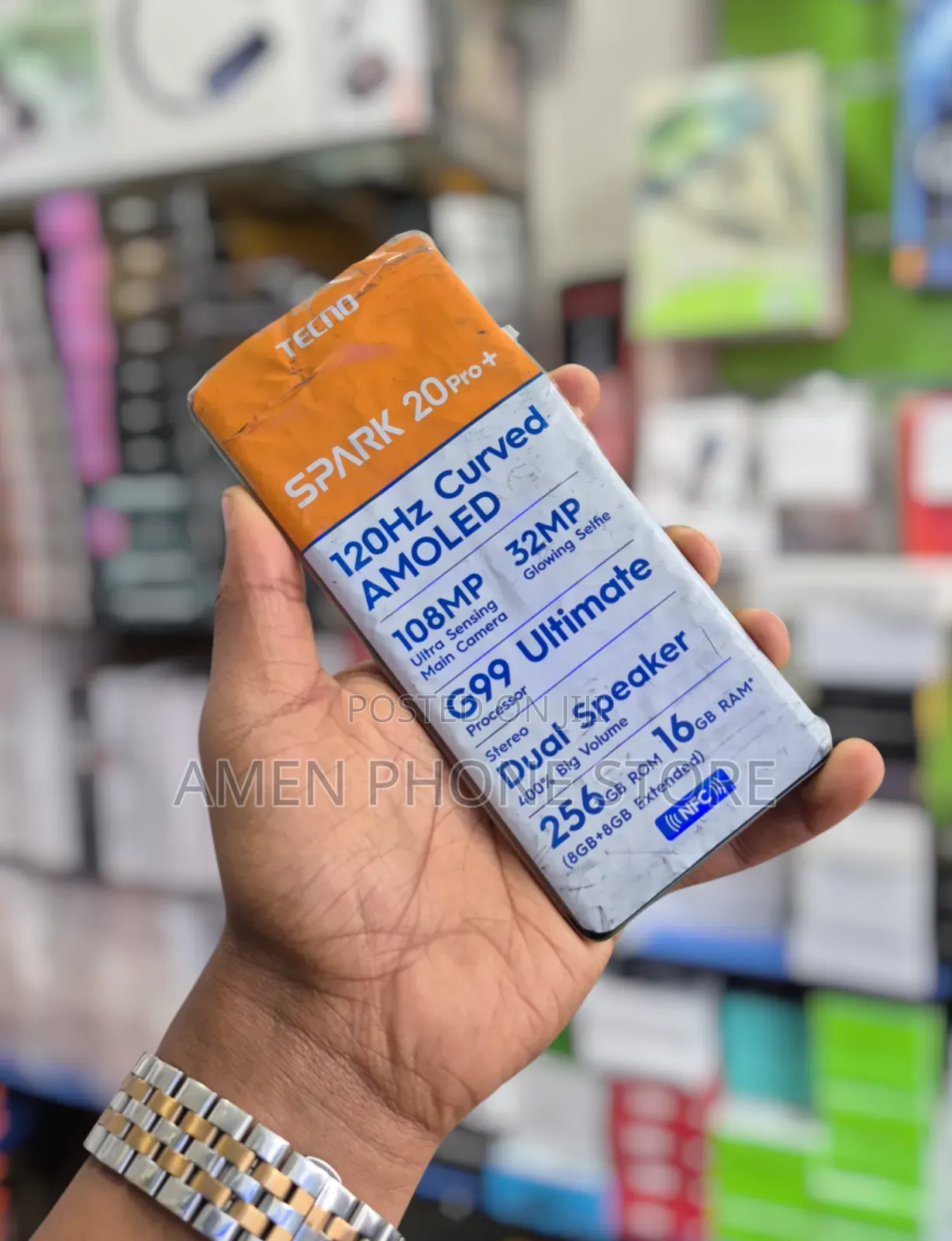 New Tecno Spark 20 Pro Plus 256 GB Green