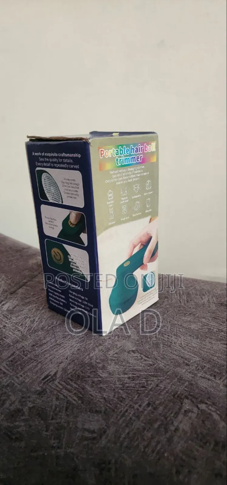 Portable Hairball Trimmer/ Lint Remover