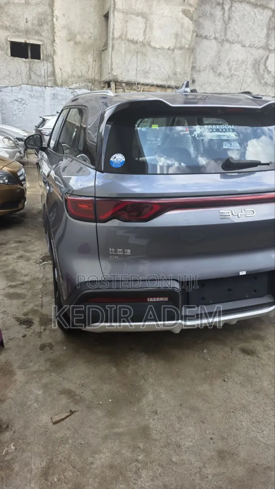 New BYD Yuan Up 2025 Gray