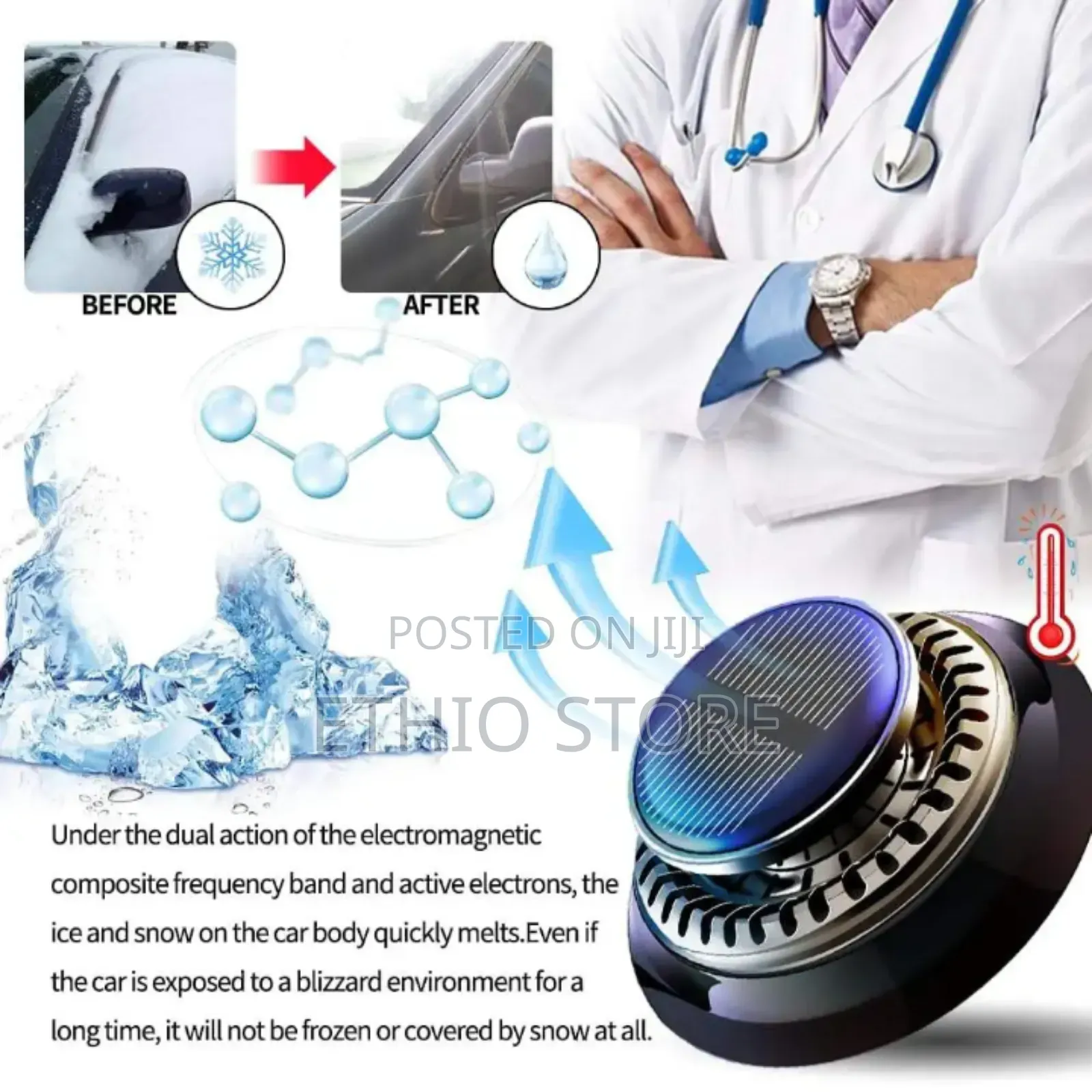 Car Solar Vortex Aromatherapy