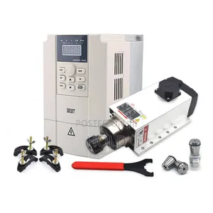 Photo - 3.5kw Er25 Air Cooled Spindle Motor With Vfd