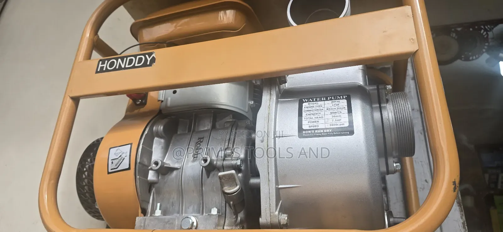 Wp30 የውሃ ፓምፕ – 3 ኢንች (7.5hp)