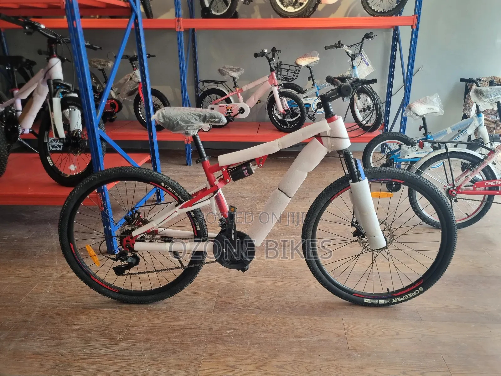 Creeper 26" Inch Bicycle (Red)