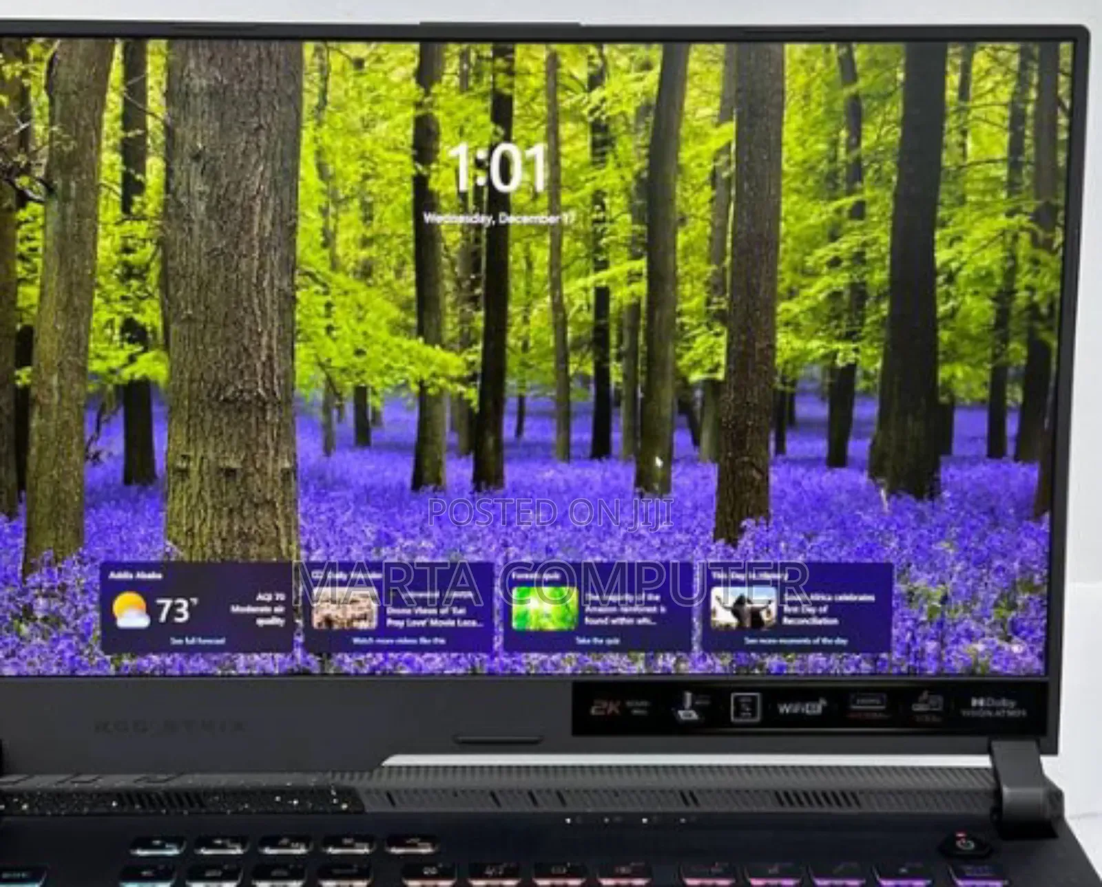 New Laptop Asus ROG Strix G15 16GB Intel Core I9 SSD 512GB