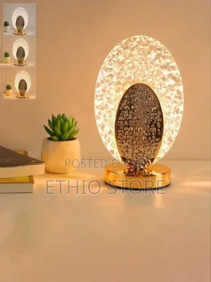 Led Crystal Table Lamp