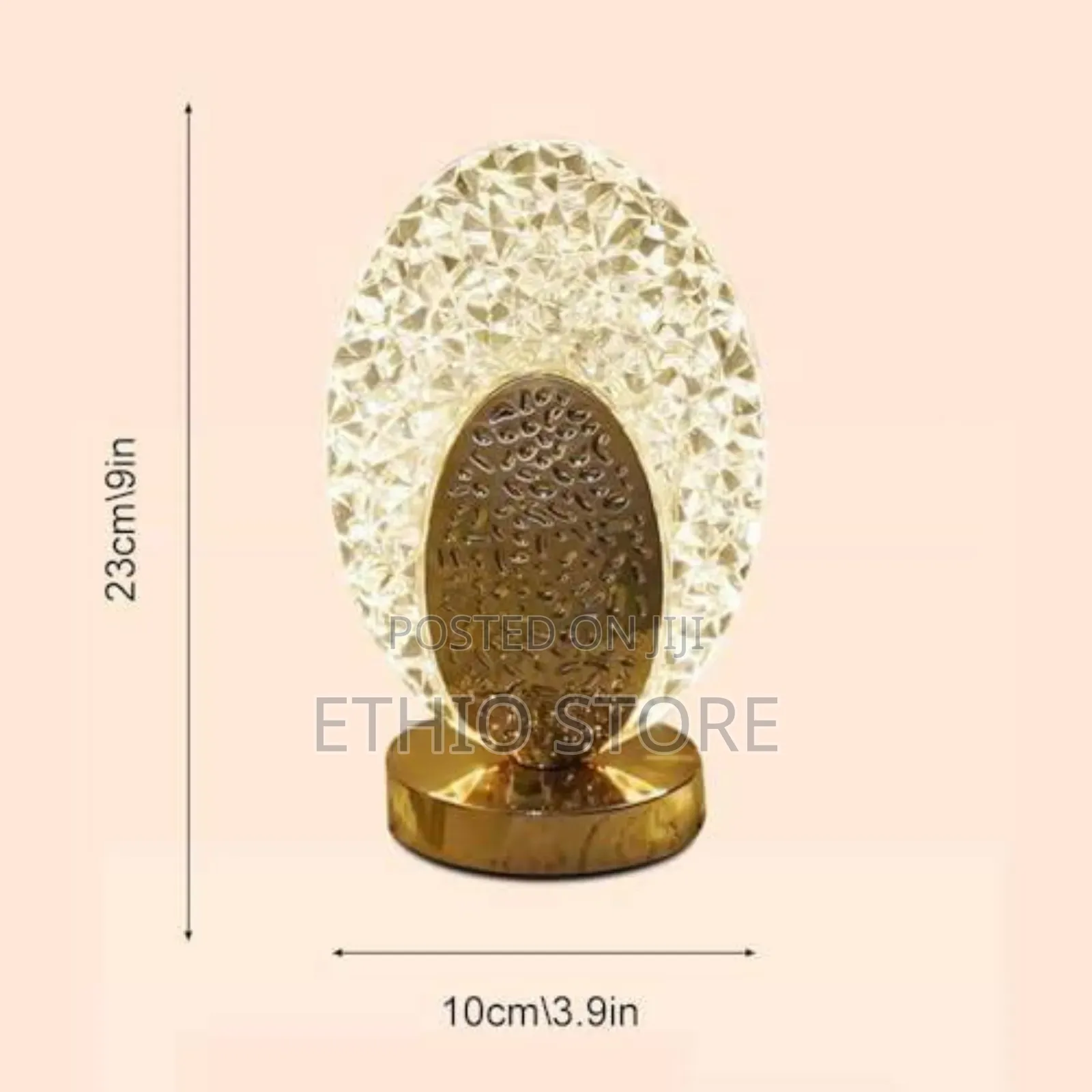 Led Crystal Table Lamp