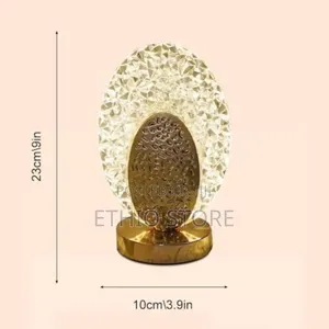 Led Crystal Table Lamp