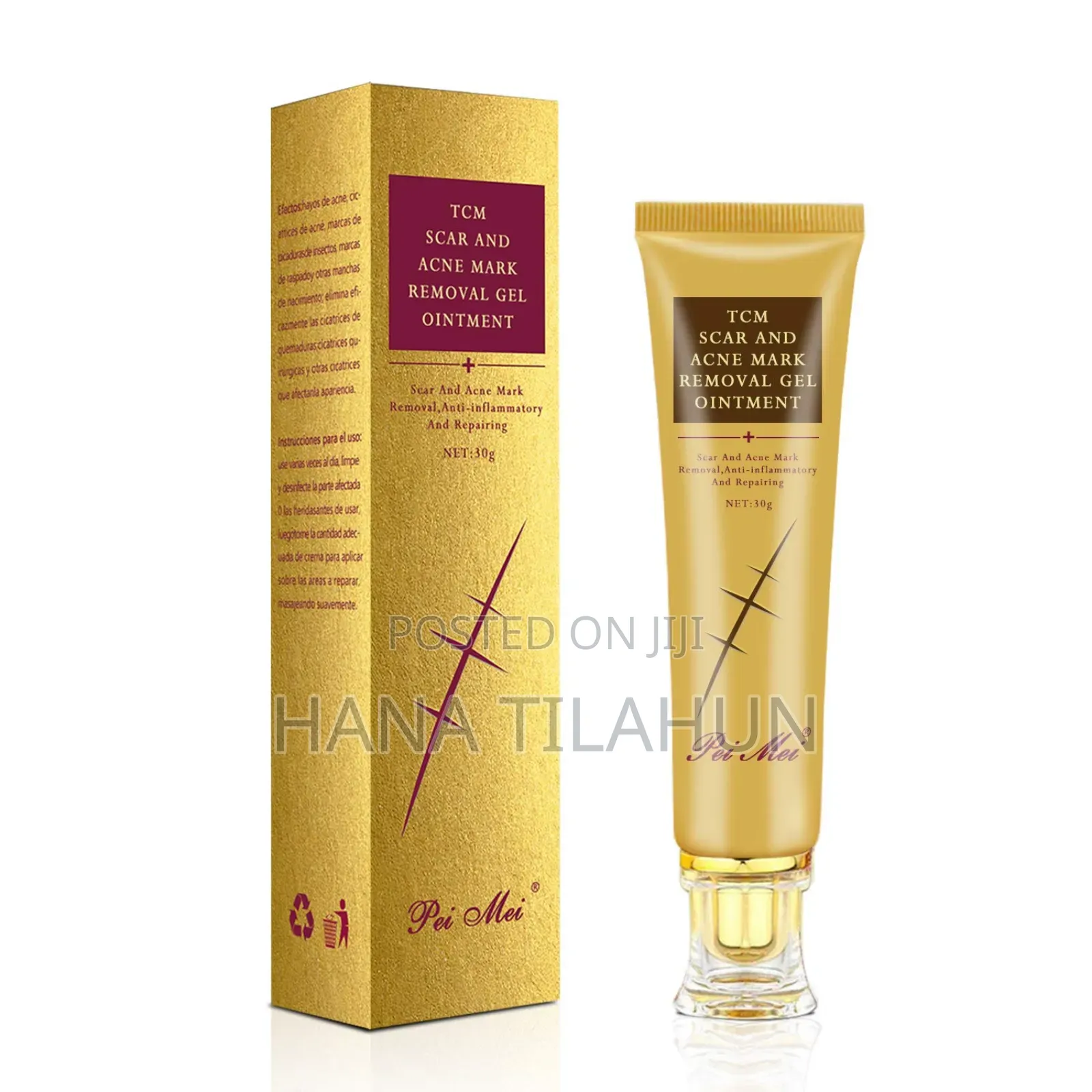 Scar and Acne Mark Removal Gel Ointment.