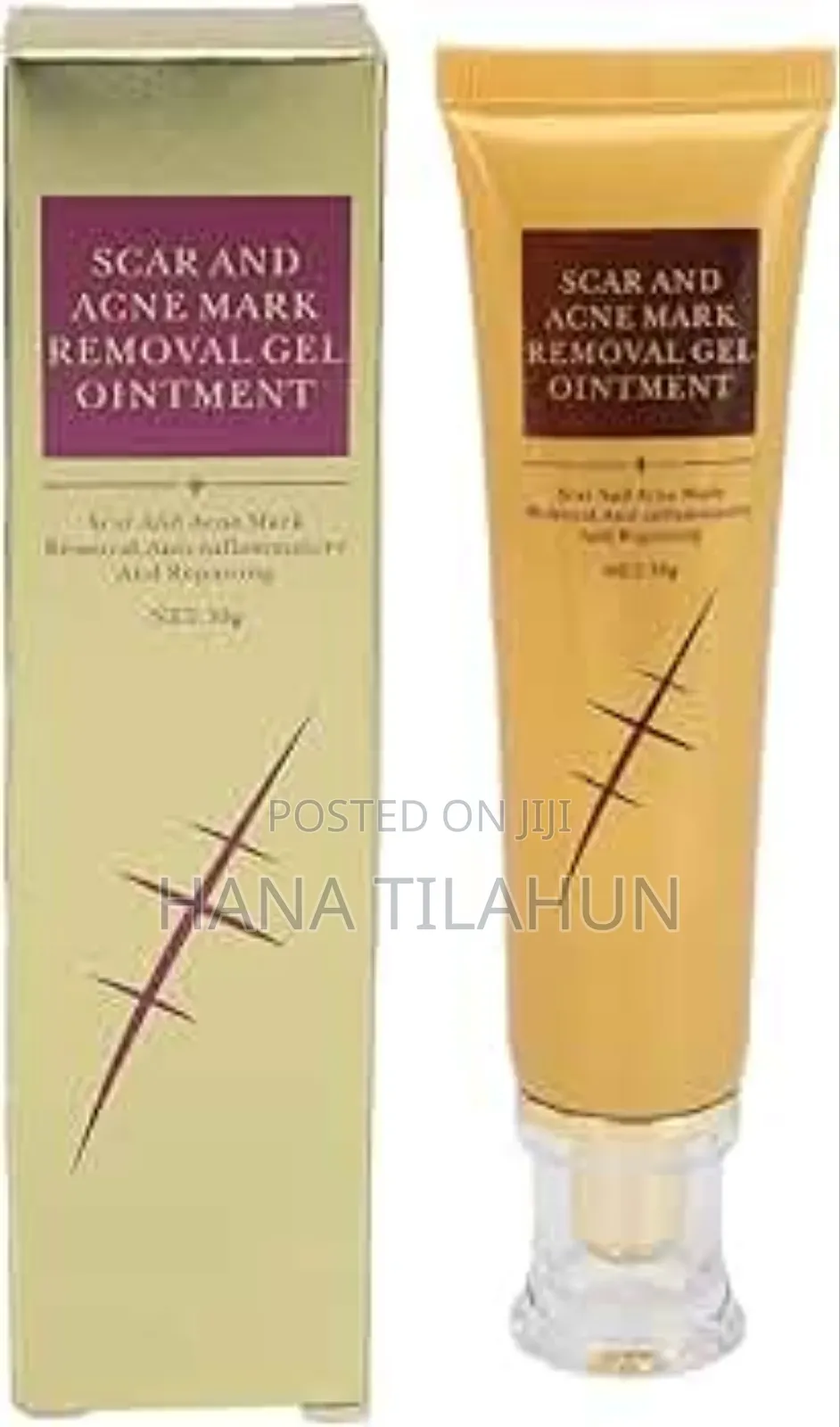 Scar and Acne Mark Removal Gel Ointment.