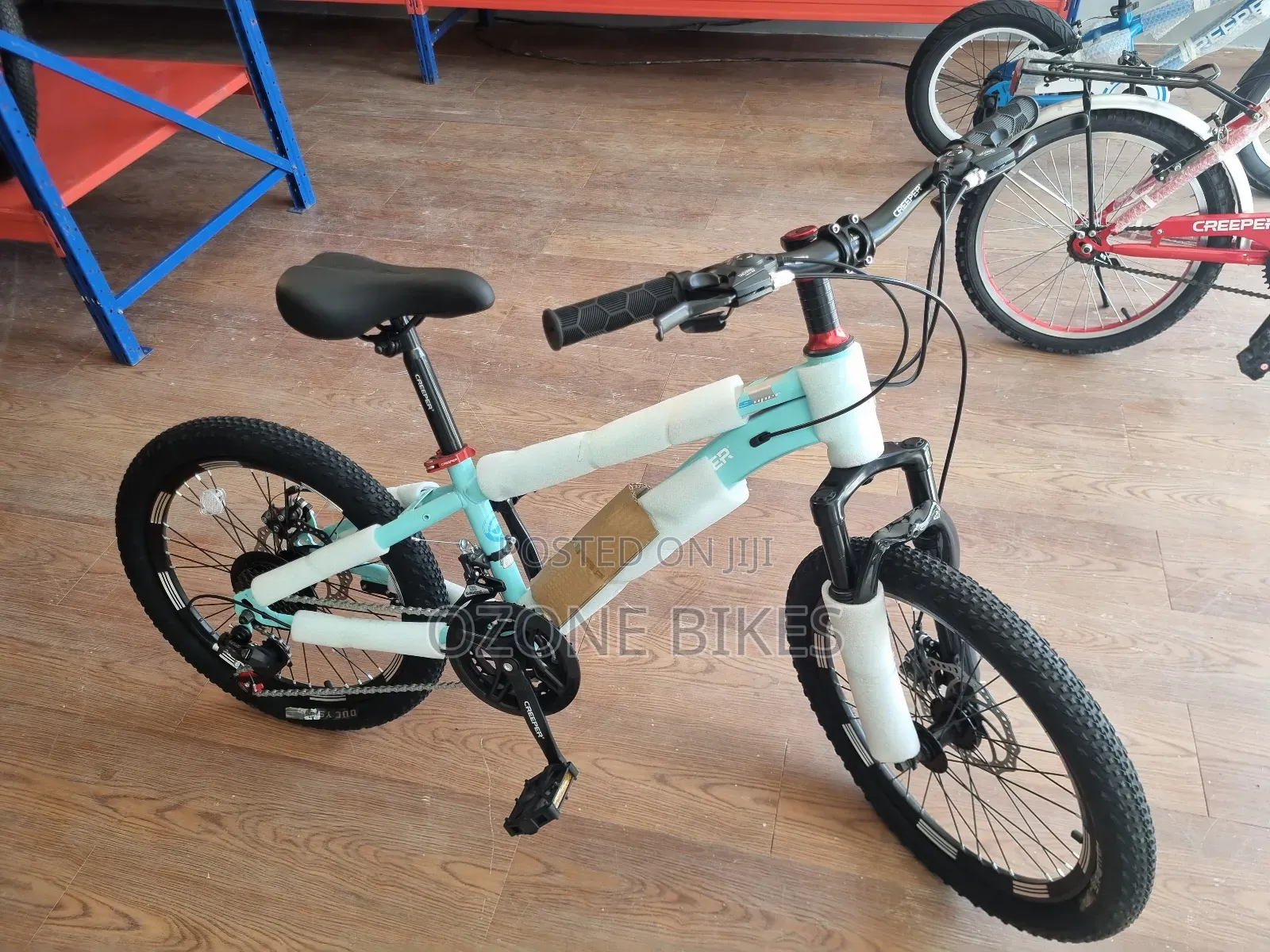 Creeper 20" Inch Bicycle With Gears (Light Blue)