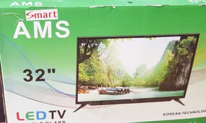 Ams 32" Led Smart Tv New Model