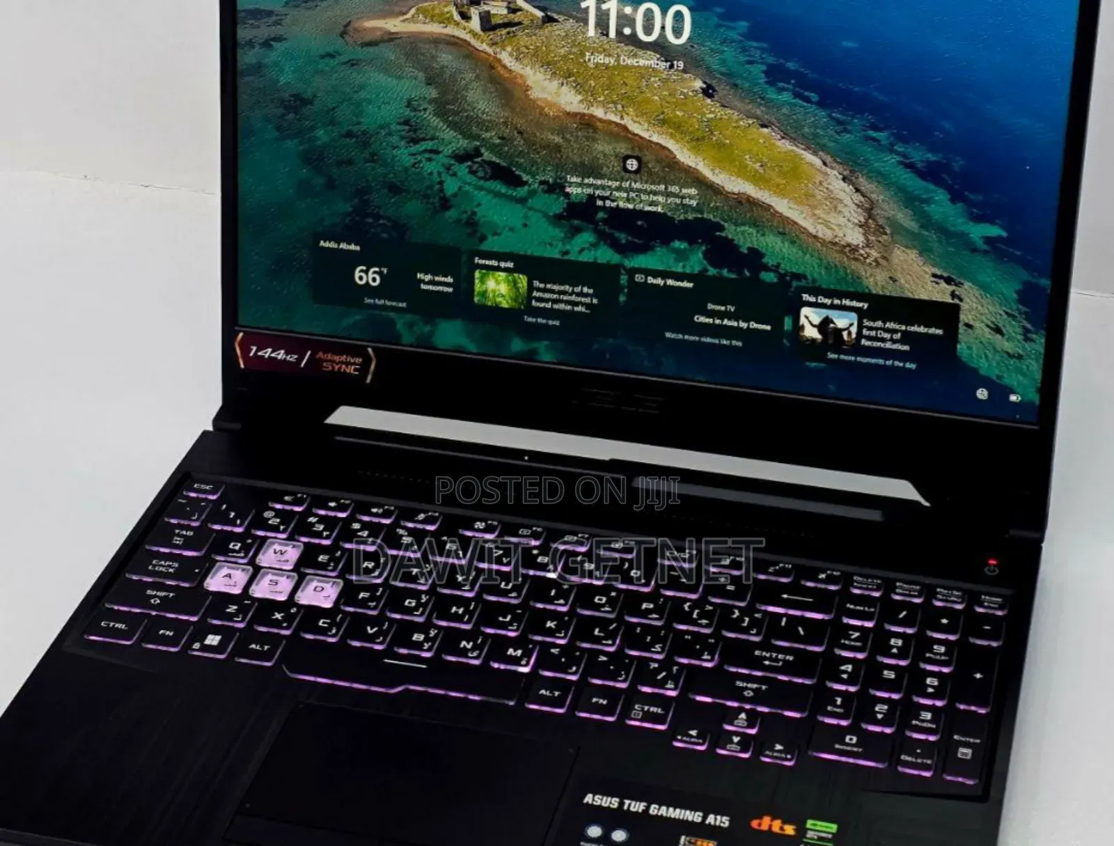 New Laptop Asus TUF Gaming A15 16GB AMD Ryzen 7 SSD 512GB