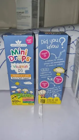 Natures Aid Vitamin D3 Mini Drops for Infants and Children