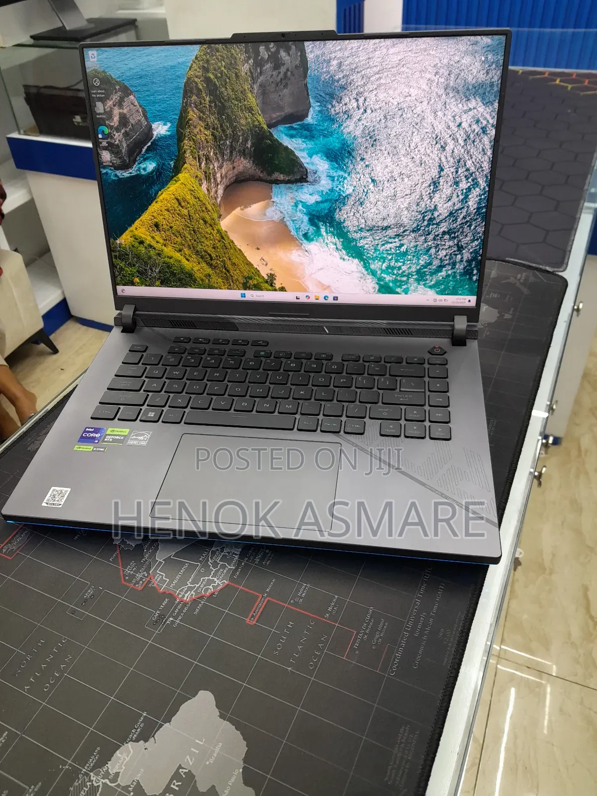 New Laptop Asus ROG Strix G16 G614 16GB Intel Core I9 SSD 1T